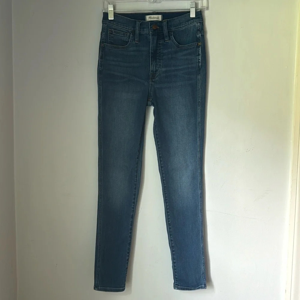 Madewell 10" High-Rise Roadtripper Authentic Skinny Jeans Size 25